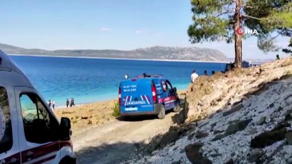 (BURDUR Salda Gölü'nde yasa boğan olay: 15 yaşındaki genç boğularak hayatını kaybetti