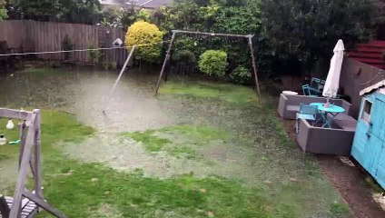 Thunder, lightning and heavy rainfall batters Edinburgh