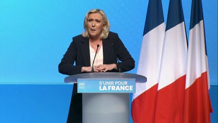Réélue à la tête du Rassemblement national, Marine Le Pen met le cap sur la présidentielle de 2022