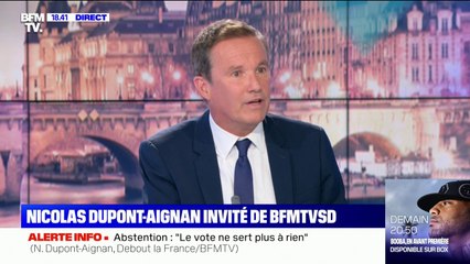 Nicolas Dupont-Aignan: "Le nucléaire est la seule solution pour décarboner notre énergie"