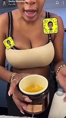 Coco Emilia: Un ventre tout nu pour prouver sa grossesse et une echographie (Vidéo)