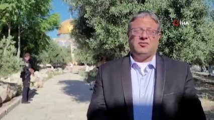 İsrail Knesset üyesi Gvir'den, Mescid-i Aksa'ya çirkin baskınGvir: "Talebimiz tam egemenlik"