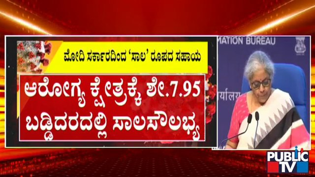Nirmala Sitharaman Announces 8 Major Economic Relief Measures | ಮೋದಿ ಸರ್ಕಾರದಿಂದ 'ಸಾಲ' ರೂಪದ ಸಹಾಯ..!