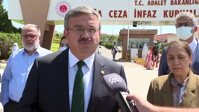 İZMİR - TBMM Hükümlü ve Tutuklu Haklarını İnceleme Alt Komisyonu, cezaevlerini ziyaret etti