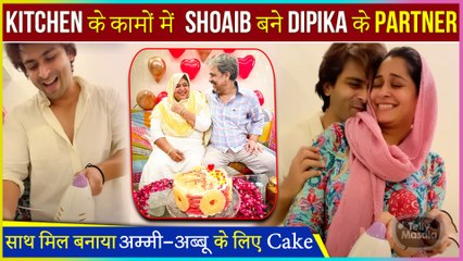 Dipika Bakes Cake On In Law's Anniversary, Shoaib Shares Video