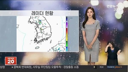 [날씨] 새벽까지 국지적으로 강한 비…주후반 제주 장마 시작