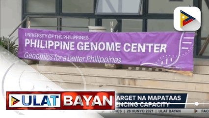 PHL Genome Center, target na mapataas ang Genome Sequencing capacity