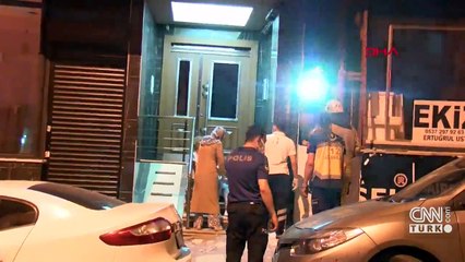 Apartman boşluğuna düşerek öldü