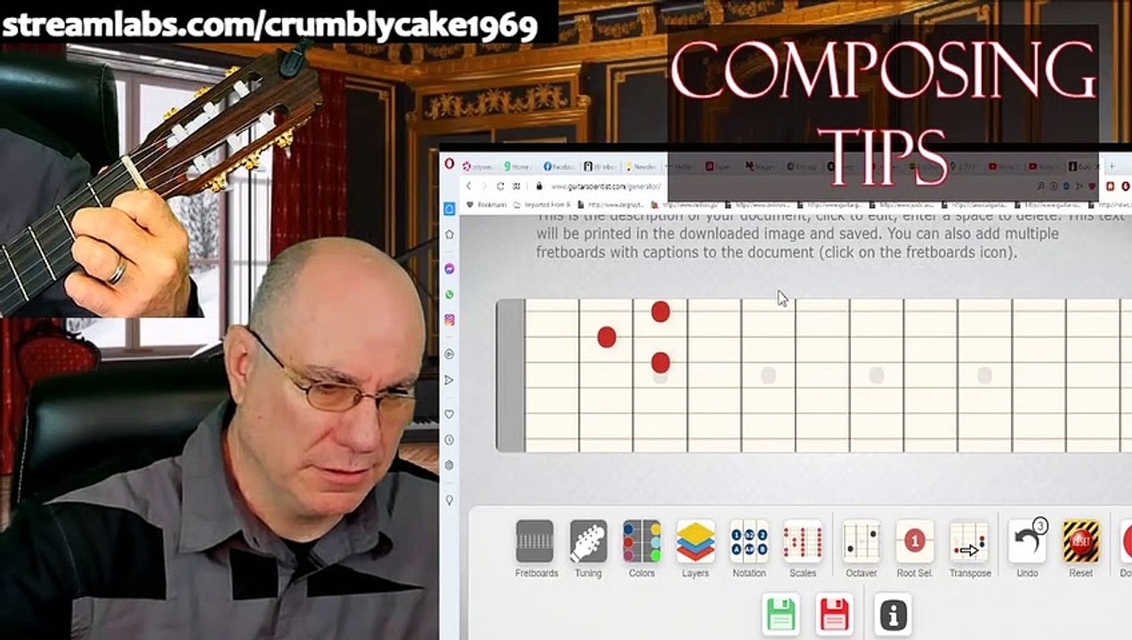 Composing for Classical Guitar Daily Tips: Aural-Visualizing Chords.