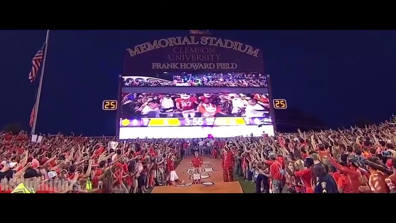 Best College Football Entrances Part 1