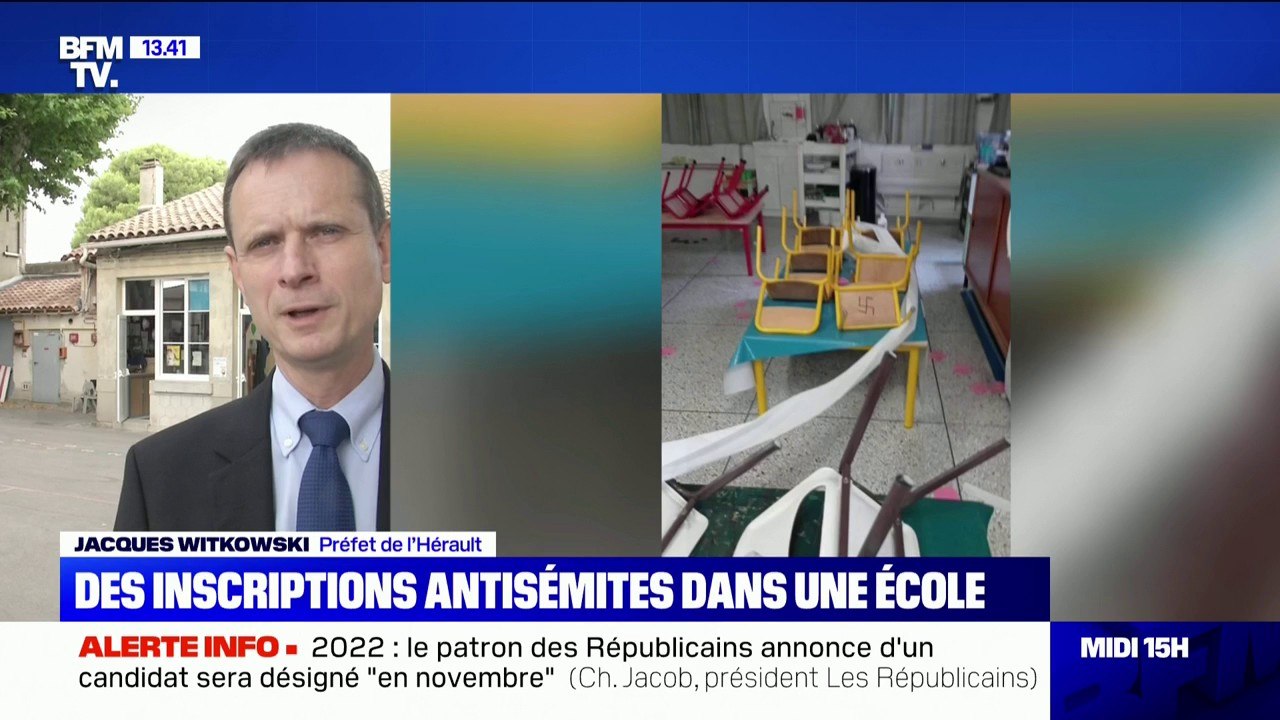 Des inscriptions antisémites découvertes dans d...