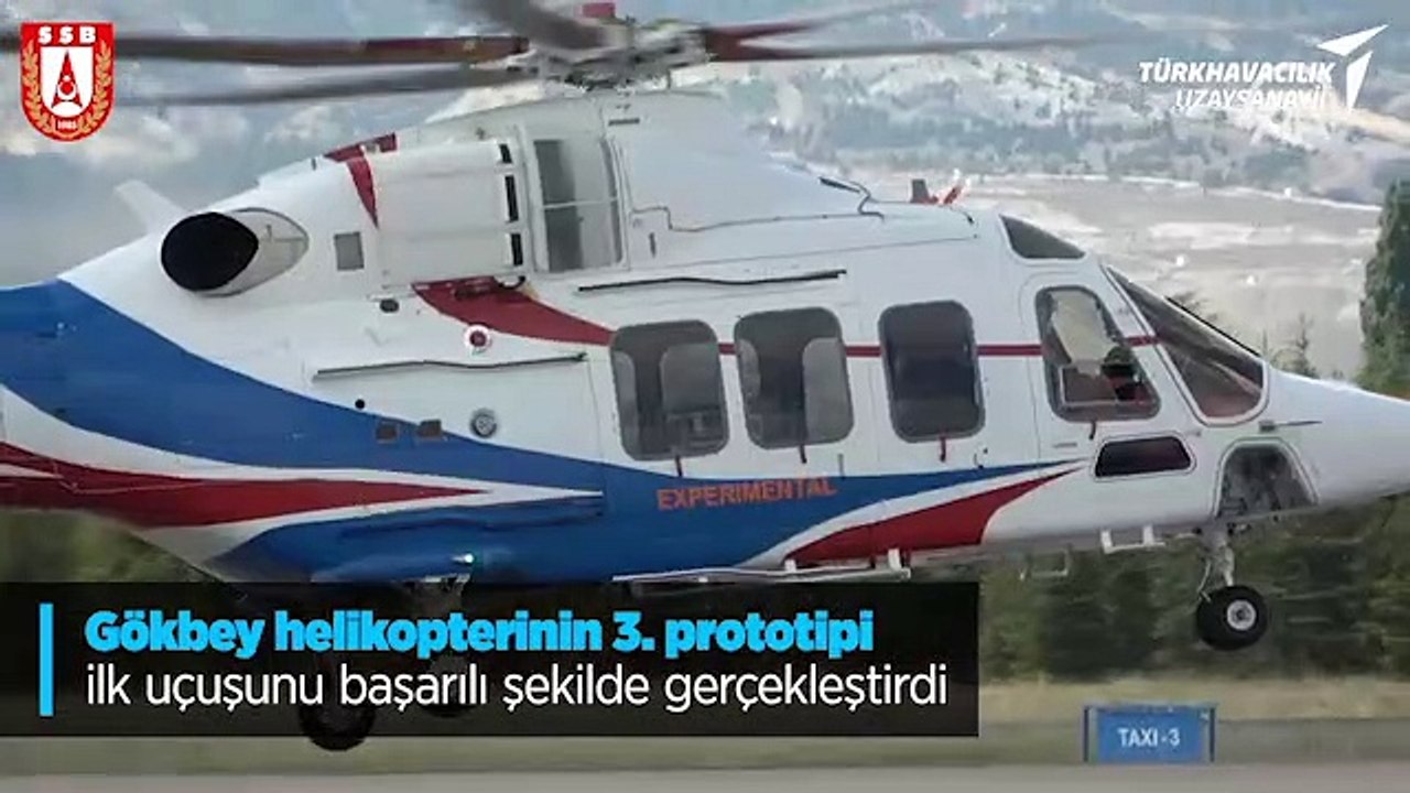 Gökbey ilk uçuşunda başarılı!