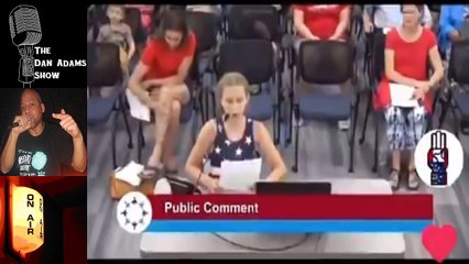 9 Yea Old Confronts Minnesota School Board Over BLM Posters