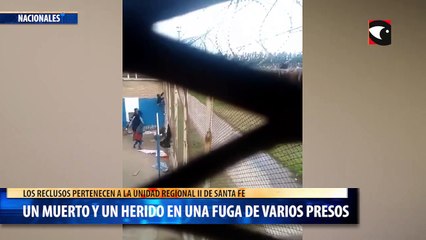 Un muerto y un herido en una fuga de varios presos