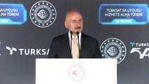 ANKARA - Ulaştırma ve Altyapı Bakanı Karaismailoğlu, Türksat 5A Uydusu Hizmete Alma Töreni'ne katıldı (1)