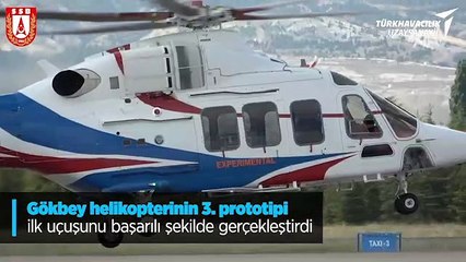 Türkiye'nin gururu Gökbey Helikopteri'nden güzel haber