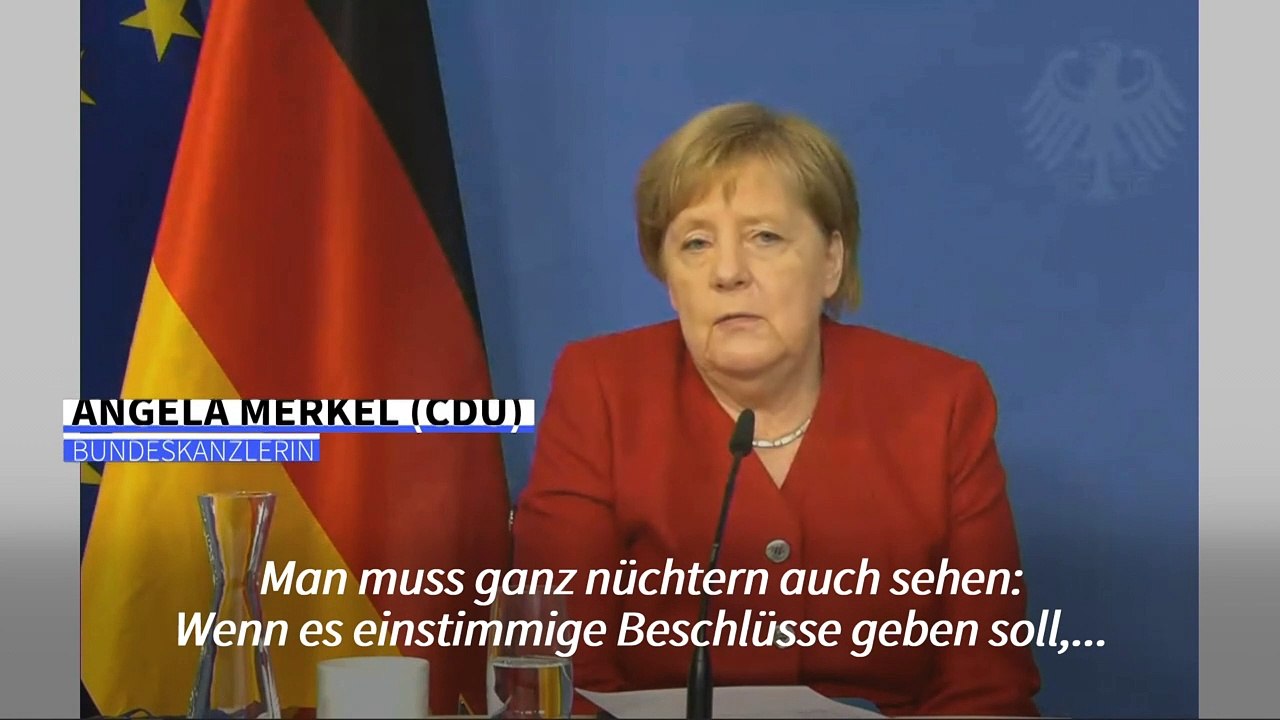 Merkel zu Ungarn und Polen in der EU: 'Wir sollten uns mühen'