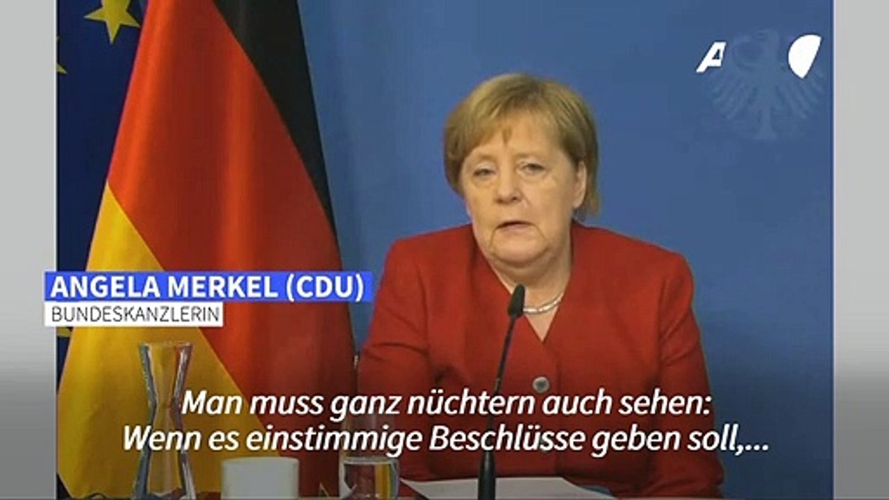Merkel zu Ungarn und Polen in der EU: 'Wir sollten uns mühen'