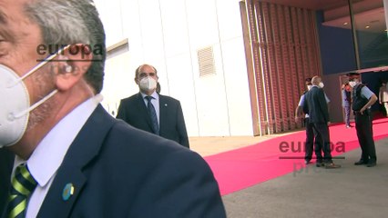 El Rey, Sánchez y Aragonès inauguran juntos el MWC