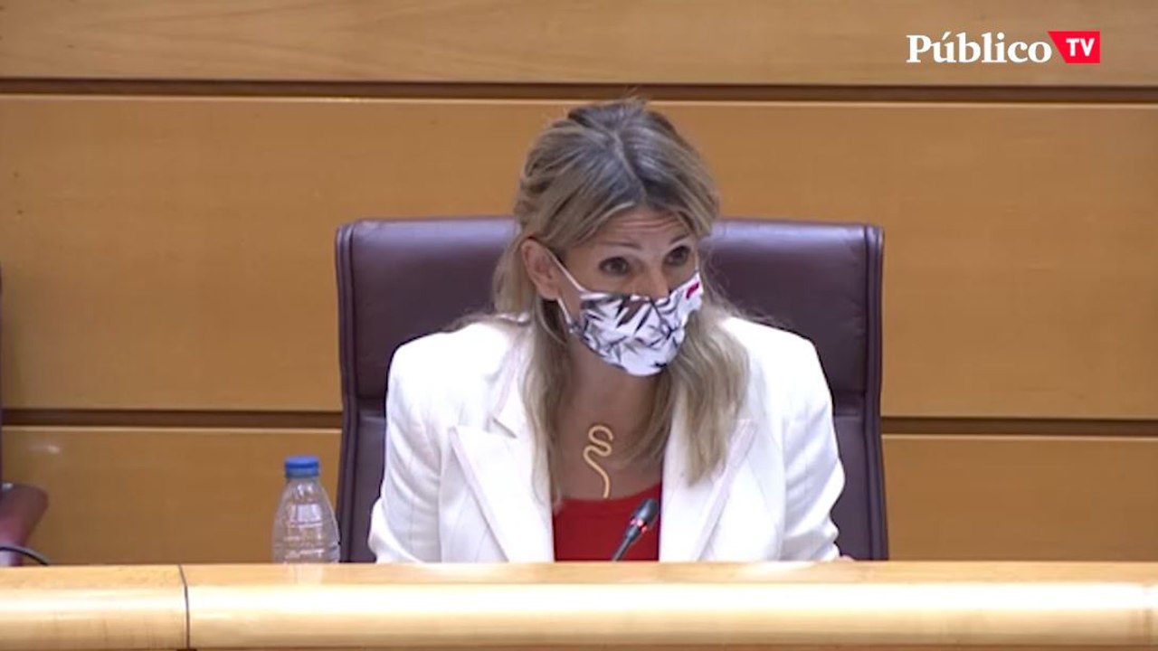 Nuevo rapapolvo de Yolanda Díaz a PP y Vox: "Resumo su intervención con dos palabras: patochadas y paparruchas"
