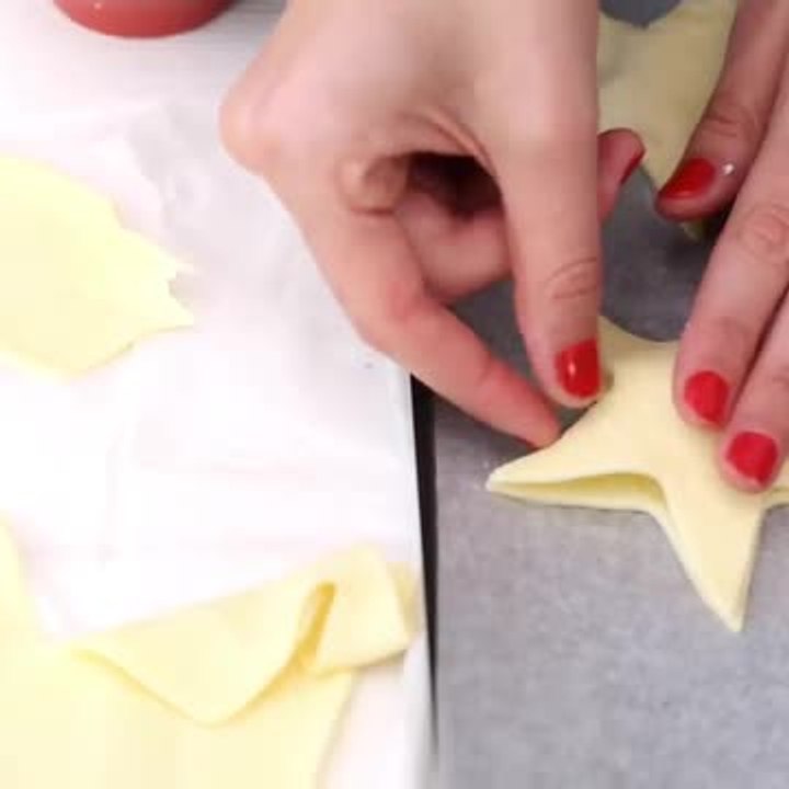 Stelle di pasta sfoglia ripiene!