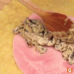 Crespelle prosciutto e funghi!