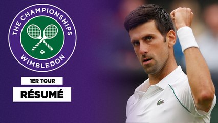 Wimbledon : Djokovic, une petite frayeur avant de dérouler