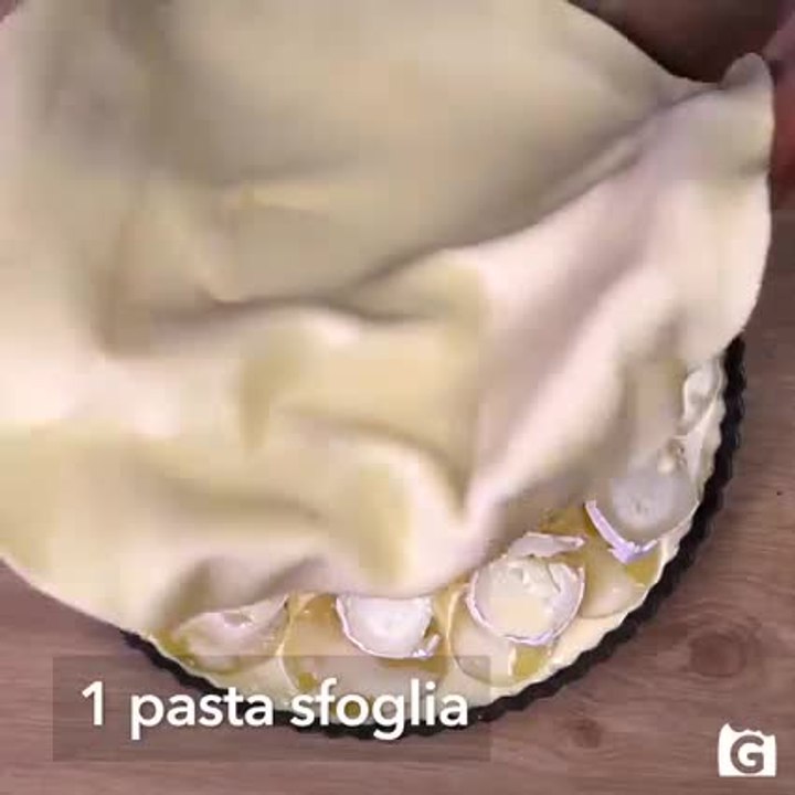 Torta salata con lardo e patate!