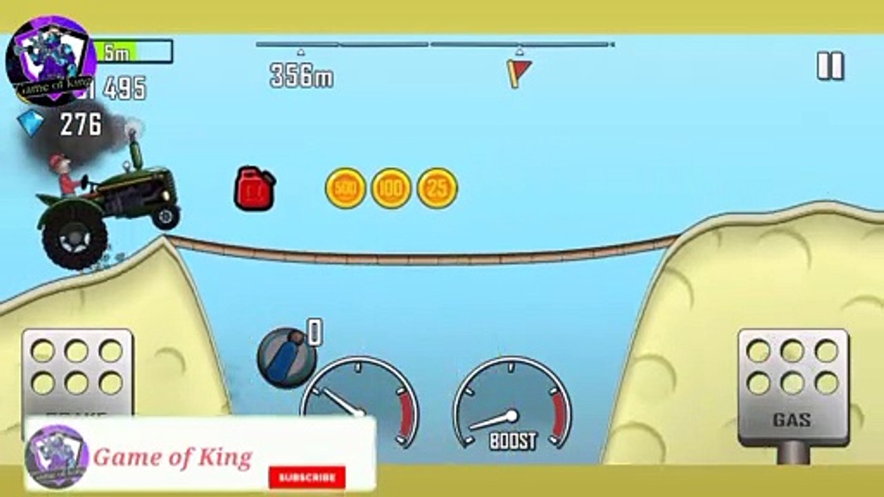 Monster Hill climb teacteor recing|Hill climb racing 2|