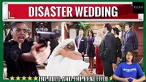 CBS The Bold and the Beautiful Spoilers Zoe destroys Quinn & Eric's wedding for revenge
