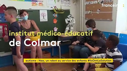 À Colmar, un robot apaise et fascine les enfants d'un institut médico-éducatif