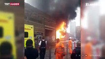 Londra'da metro istasyonunda patlama