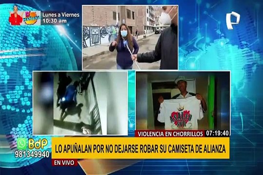 Violencia en Chorrillos: joven fue asesinado a cuchillazos por usar camiseta de Alianza Lima