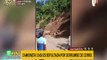 San Martín: impactantes imágenes muestran un derrumbe que casi aplasta camioneta