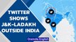 Twitter courts controversy, shows Jammu-Kashmir and Ladakh outside India on its site| Oneindia News