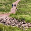 Sheffield teenager Sal crosses finish line of 'Fan Dance' challenge on Pen y Fan peak