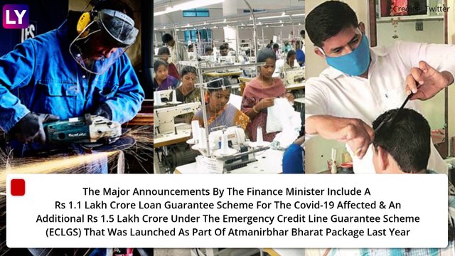 Nirmala Sitharaman Announces 8 Covid-19 Relief Schemes: Expanded ECLGS, Tourist Visa, Atmanirbhar Jobs Among Finance Minister’s New Stimulus Measures