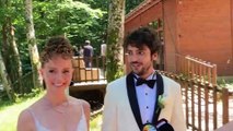 Ünlü oyuncu Taner Ölmez ile Ece Çeşmioğlu evlendi!