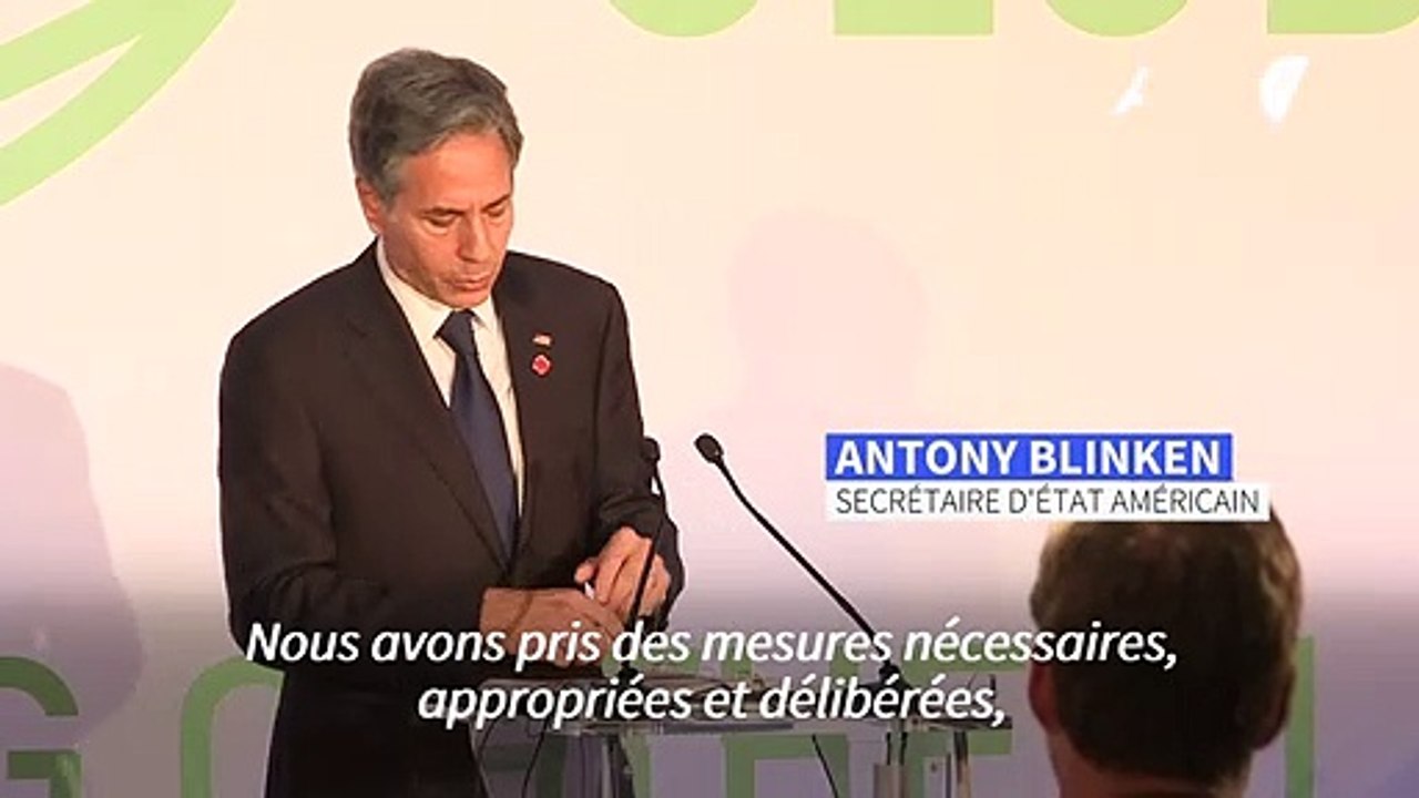 Raids américains en Irak: "un message fort" envoyé aux factions pro-Iran (Blinken)