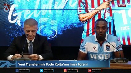 Fode Koita, Trabzonspor ile sözleşme imzaladı