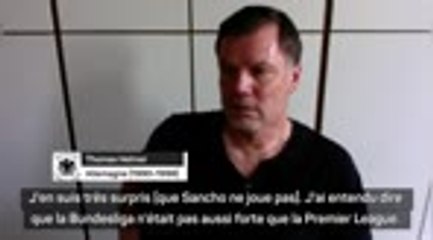 8es - Helmer "très surpris que Sancho ne joue pas"