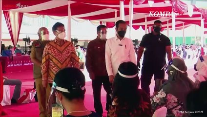 Presiden Jokowi Perintahkan Vaksinasi  Anak 12-17 Tahun Segera Dimulai