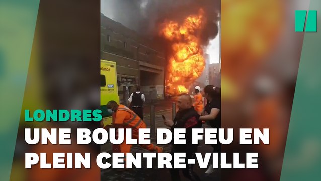 À Londres, incendie spectaculaire à la station Elephant & Castle