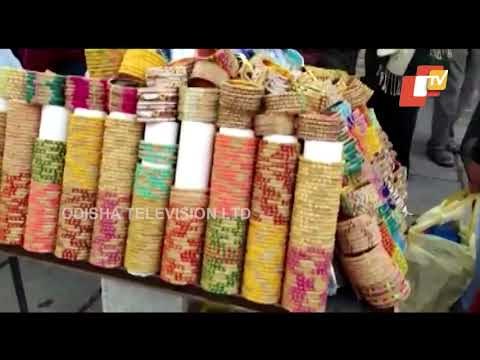 COVID Norms Flouted In Hyderabad Charminar Market