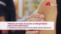 Vaccini Italia, almeno una dose per tutti entro l'estate