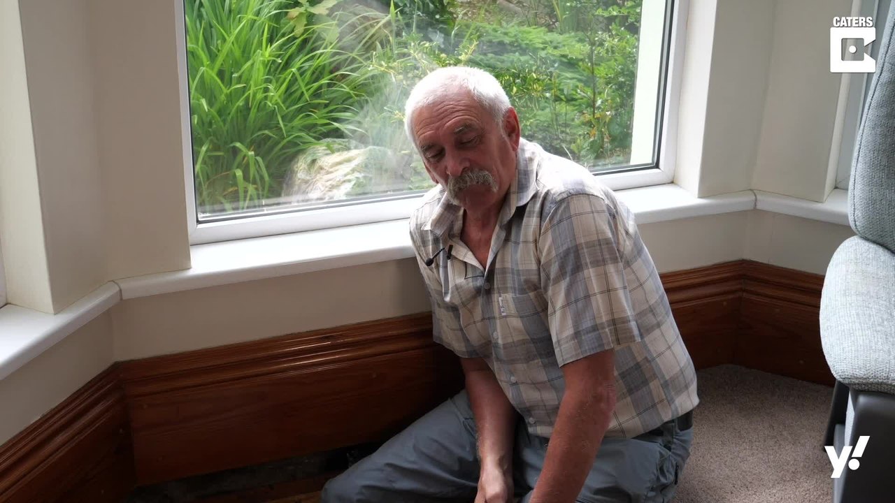 Mann findet alten mysteriösen Brunnen unter seinem Wohnzimmer