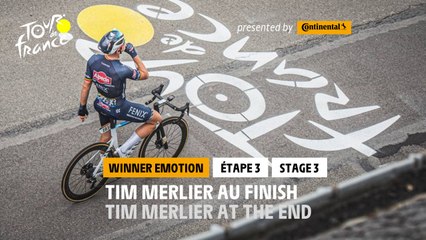 #TDF2021 - Étape 3 / Stage 3 - Winner's emotion / L’émotion du Vainqueur