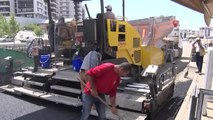 Van Büyükşehir Belediyesi'nden yol asfaltlama çalışması