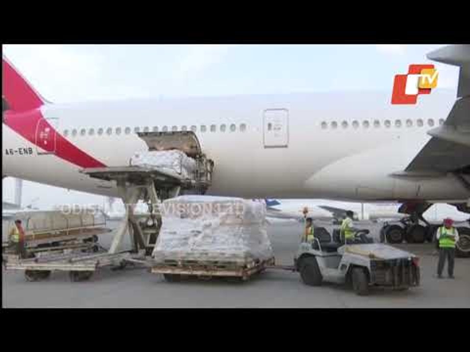 Medical Aid Arrives At Delhi Airport From Aboard