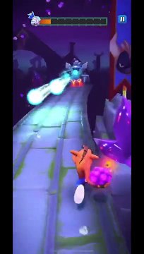 Frosty Dr. N. Gin Battle Run Gameplay - Crash Bandicoot: On The Run! (S3 Battle of the Dragons)